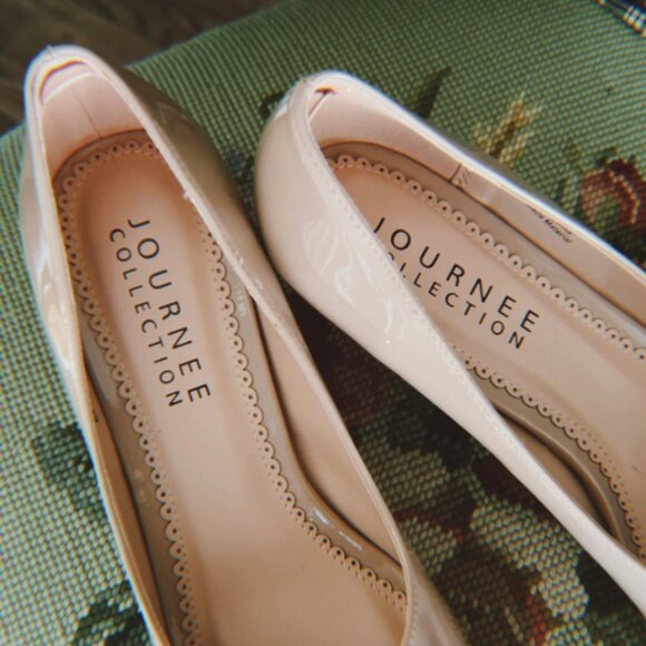 Nude Pink Office Luxury Pump Heel - Size 9 - Picture 5 of 6